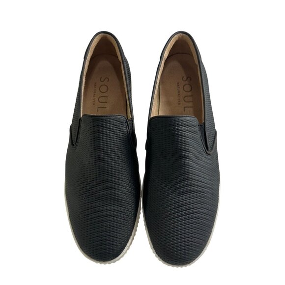 Naturalizer Tia Soul Gray Slip-On Textured Sneakers w/ White Sole   Size 8M - Picture 5 of 10